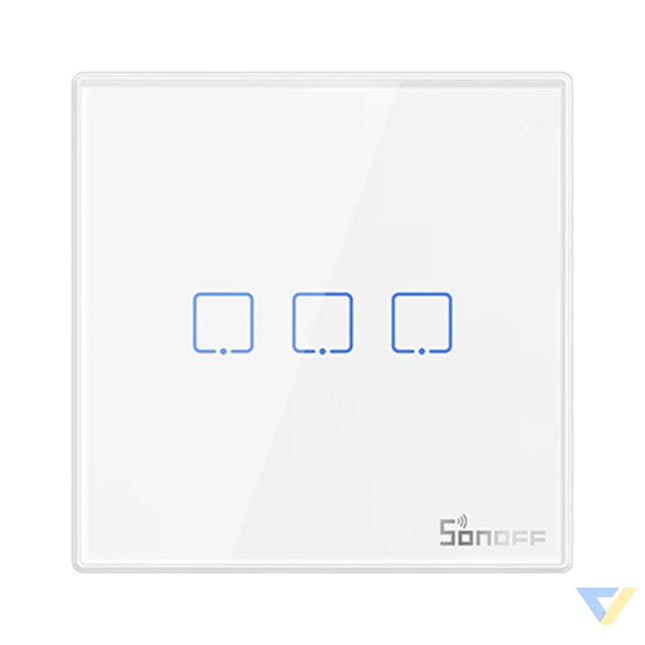 Smart Wireless Wall Switch Sonoff T2EU3C RF 433MHz (3 channel) Switches