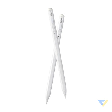 Smooth Writing Stylus with LED Indicators (Active) White Tablet styluses