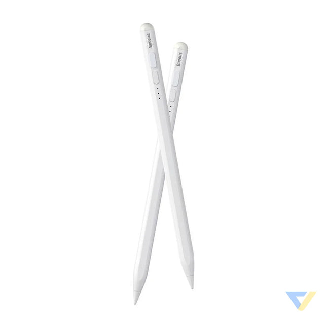 Smooth Writing Stylus with LED Indicators (Active) White Tablet styluses