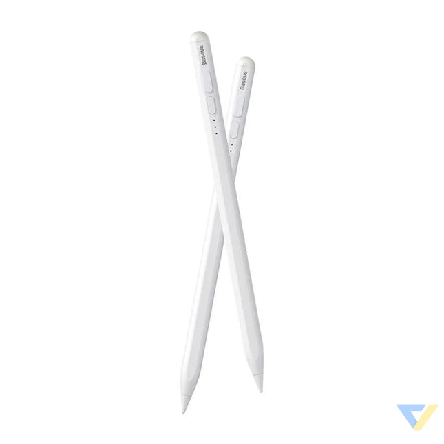 Smooth Writing Stylus with LED Indicators (Active) White Tablet styluses