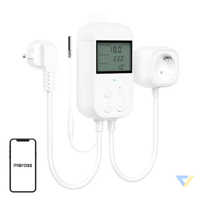 Socket thermostatic temperature controller Meross MTS960HK (HomeKit) Power plugs