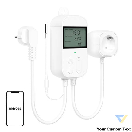 Socket thermostatic temperature controller Meross MTS960HK (HomeKit) Power plugs