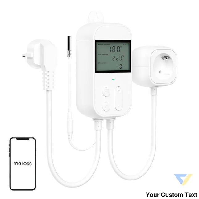 Socket thermostatic temperature controller Meross MTS960HK (HomeKit) Power plugs