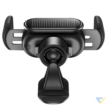 Solar Electric Car Phone Holder Baseus Steel Cannon Pro (Black) Phone holders