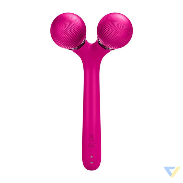 Sonic Facial & Body Roller 4in1 Geske with APP (magenta) Massagers