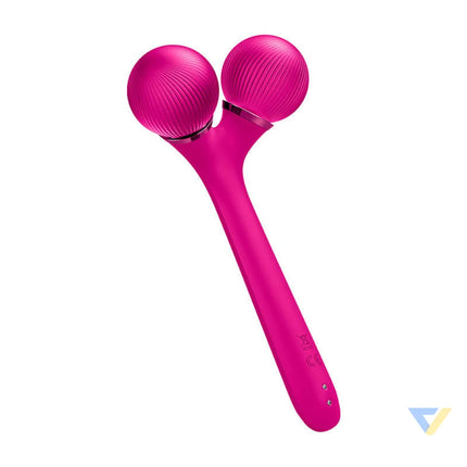 Sonic Facial & Body Roller 4in1 Geske with APP (magenta) Massagers