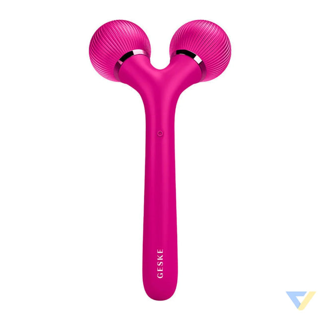Sonic Facial & Body Roller 4in1 Geske with APP (magenta) Massagers