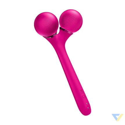 Sonic Facial & Body Roller 4in1 Geske with APP (magenta) Massagers