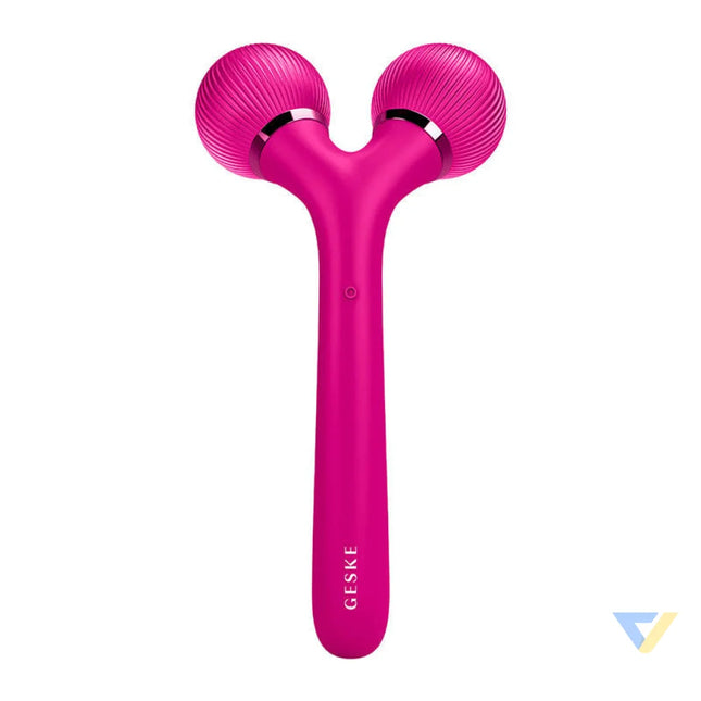 Sonic Facial & Body Roller 4in1 Geske with APP (magenta) Massagers