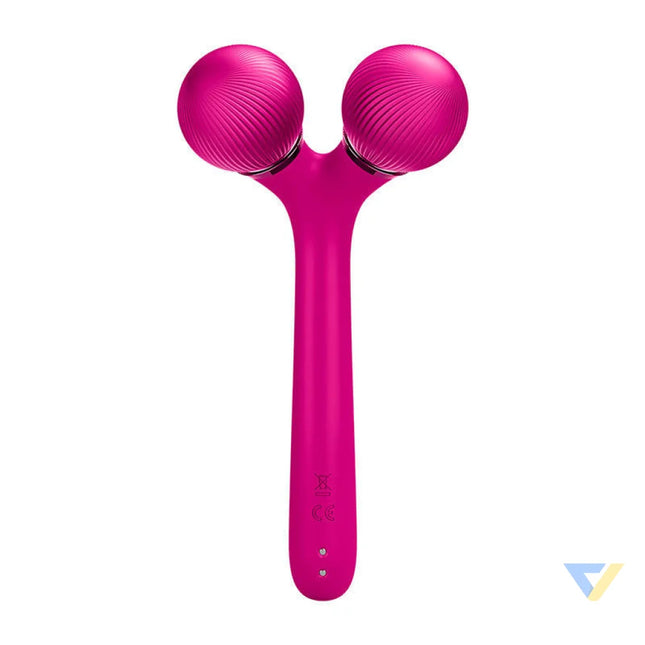 Sonic Facial & Body Roller 4in1 Geske with APP (magenta) Massagers