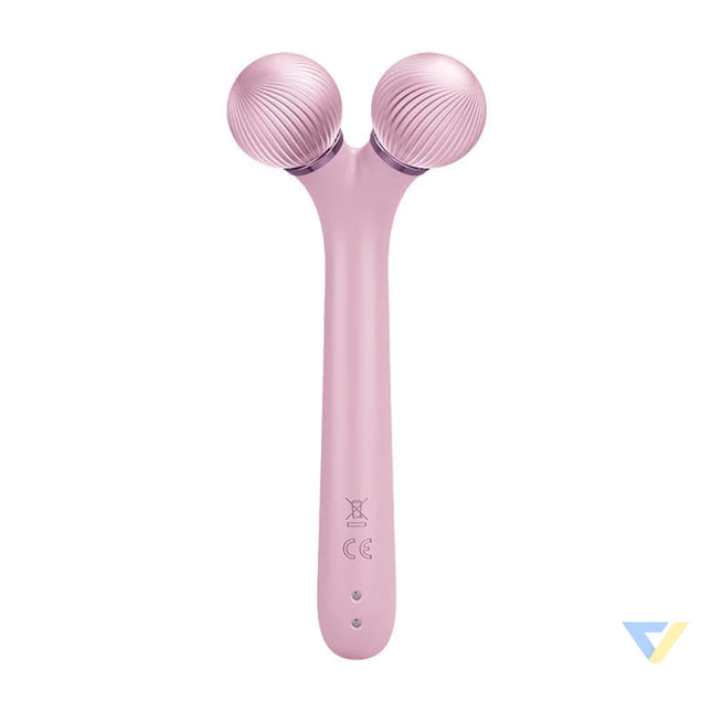 Sonic Facial Roller 4in1 Geske with APP (pink) Massagers