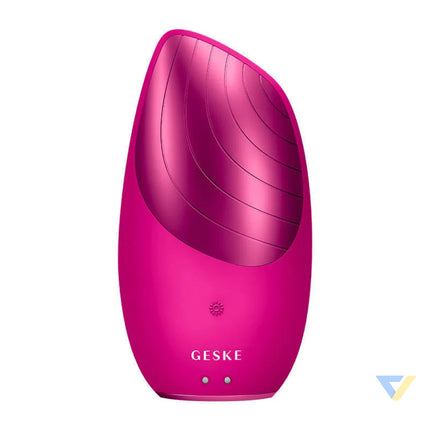 Sonic Thermo Facial Brush 6 in 1 Geske with APP (magenta) Massagers