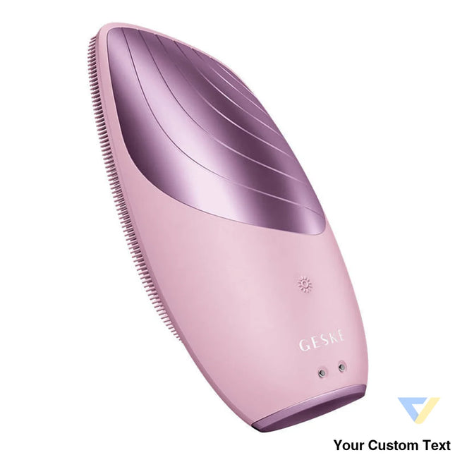 Sonic Thermo Facial Brush 6 in 1 Geske with APP (pink) Massagers