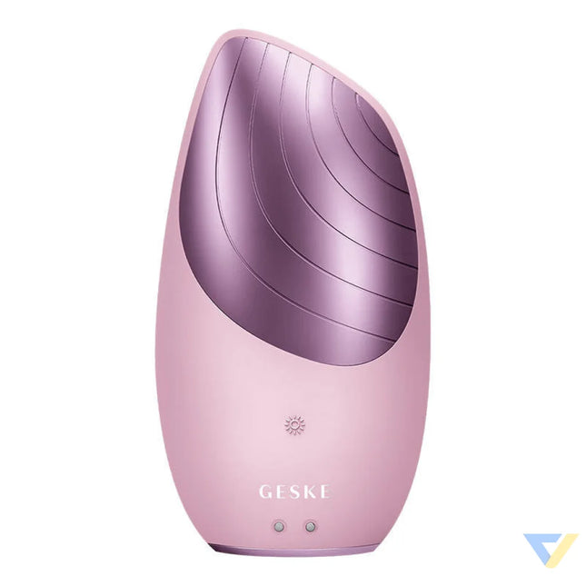 Sonic Thermo Facial Brush 6 in 1 Geske with APP (pink) Massagers