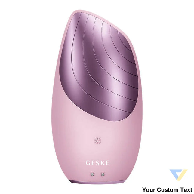Sonic Thermo Facial Brush 6 in 1 Geske with APP (pink) Massagers