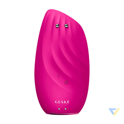 Sonic Thermo Facial Brush & Face Lifter 8in1 Geske with APP (magenta) Massagers