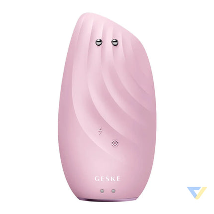 Sonic Thermo Facial Brush & Face Lifter 8in1 Geske with APP (pink) Massagers