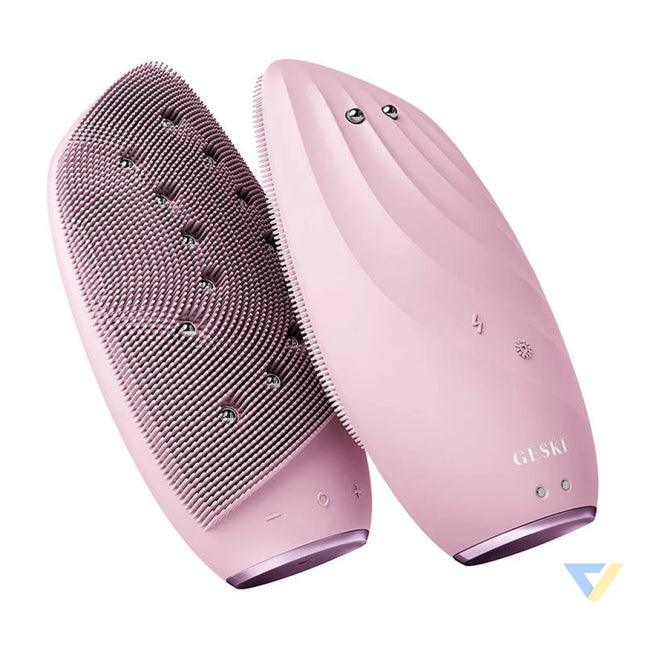 Sonic Thermo Facial Brush & Face Lifter 8in1 Geske with APP (pink) Massagers