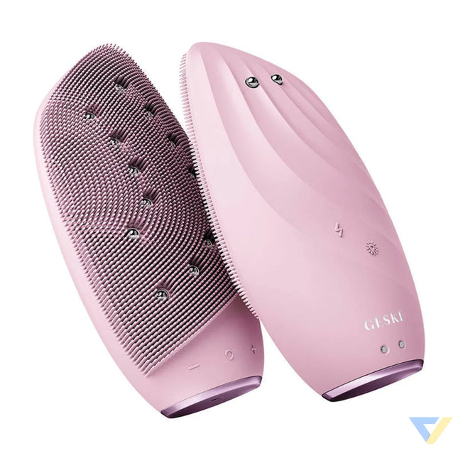 Sonic Thermo Facial Brush & Face Lifter 8in1 Geske with APP (pink) Massagers