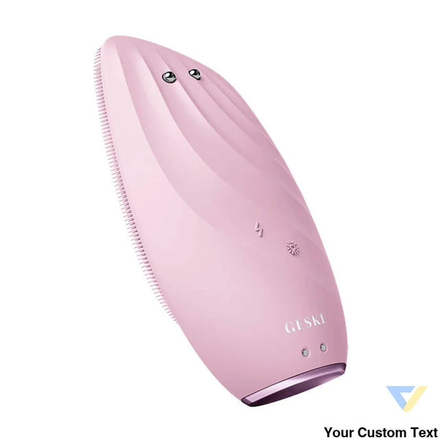 Sonic Thermo Facial Brush & Face Lifter 8in1 Geske with APP (pink) Massagers