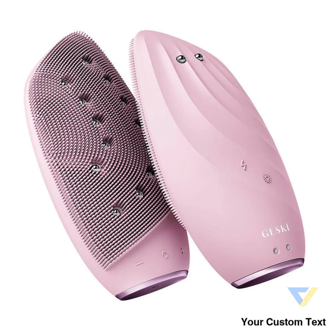 Sonic Thermo Facial Brush & Face Lifter 8in1 Geske with APP (pink) Massagers