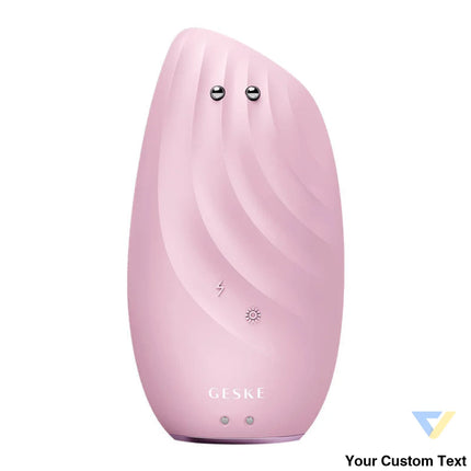 Sonic Thermo Facial Brush & Face Lifter 8in1 Geske with APP (pink) Massagers