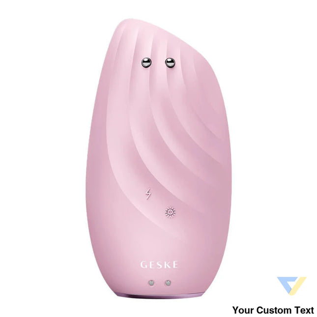 Sonic Thermo Facial Brush & Face Lifter 8in1 Geske with APP (pink) Massagers