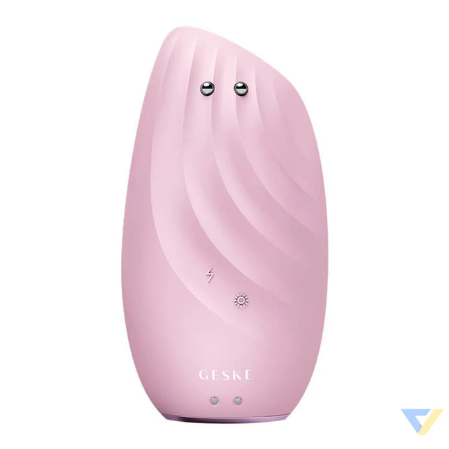 Sonic Thermo Facial Brush & Face Lifter 8in1 Geske with APP (pink) Massagers