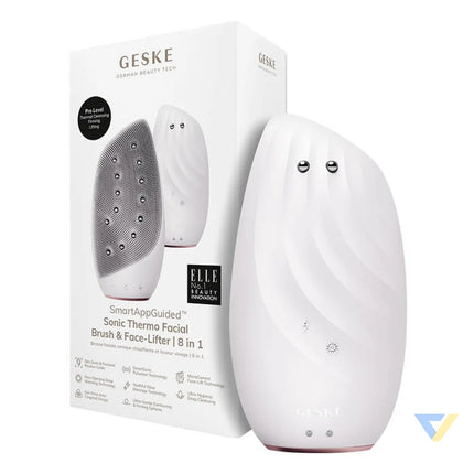 Sonic Thermo Facial Brush & Face Lifter 8in1 Geske with APP (starlight) Massagers