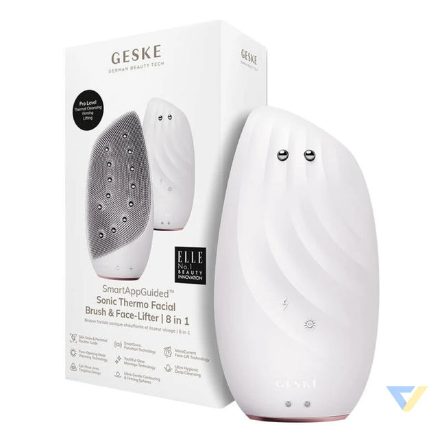 Sonic Thermo Facial Brush & Face Lifter 8in1 Geske with APP (starlight) Massagers