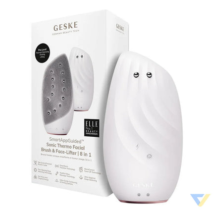 Sonic Thermo Facial Brush & Face Lifter 8in1 Geske with APP (starlight) Massagers