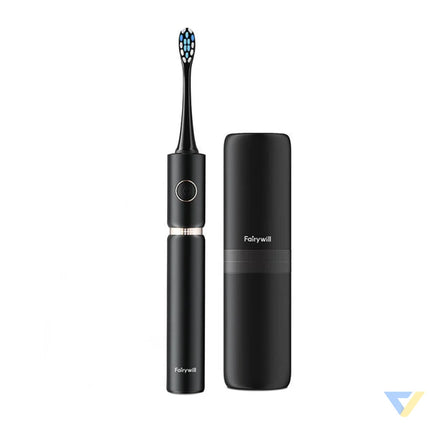 Sonic toothbrush with head set and case FairyWill FW P11 (Black) Sonic toothbrushes