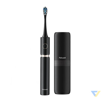 Sonic toothbrush with head set and case FairyWill FW P11 (Black) Sonic toothbrushes