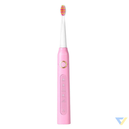 Sonic toothbrushes with head set and case FairyWill FW 507 (Black and pink) Sonic toothbrushes