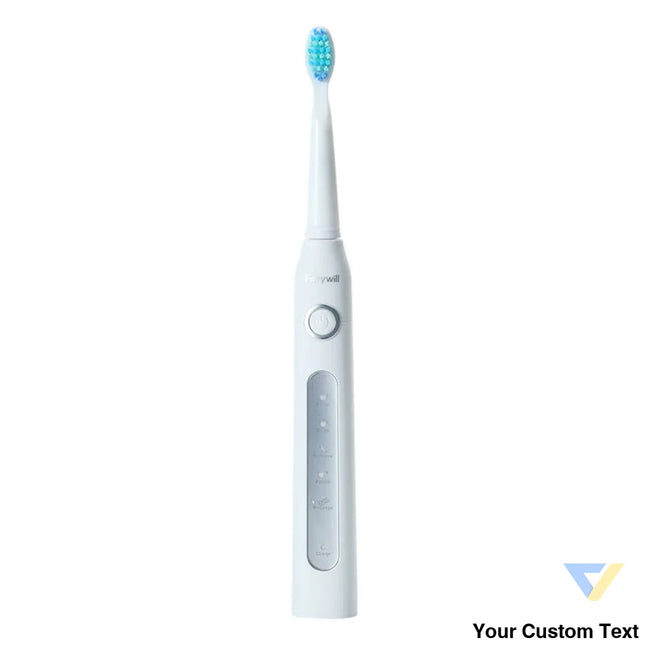 Sonic toothbrushes with head set and case FairyWill FW 507 (Black and white) Sonic toothbrushes