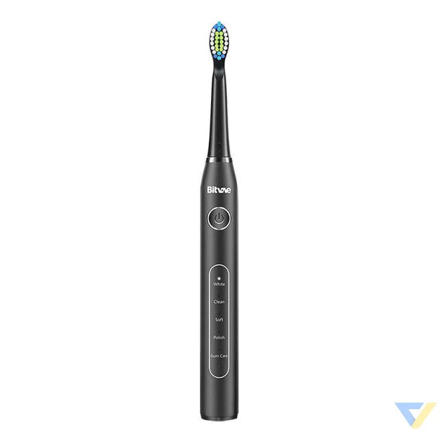 Sonic toothbrushes with tips set and 2 toothbrush holders Bitvae D2 + D2 (pink and black) Sonic toothbrushes