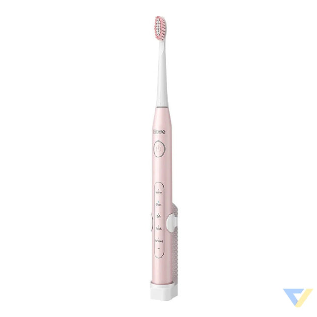 Sonic toothbrushes with tips set and 2 toothbrush holders Bitvae D2 + D2 (pink and black) Sonic toothbrushes