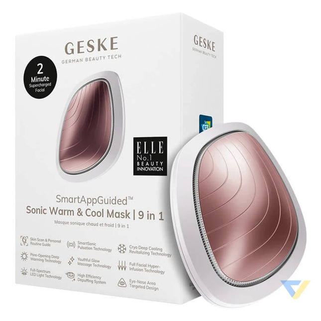 Sonic Warm & Cool Mask 9in1 Geske with APP (starlight) Massagers