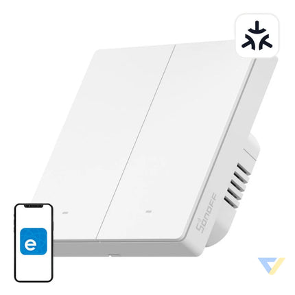 SONOFF M5 2C 86W WiFi Matter smart wall switch (2 channel) Switches