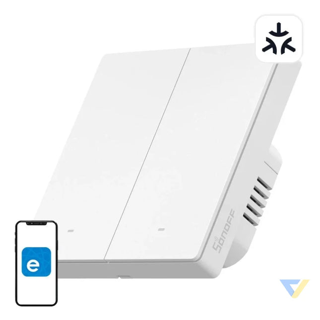 SONOFF M5 2C 86W WiFi Matter smart wall switch (2 channel) Switches