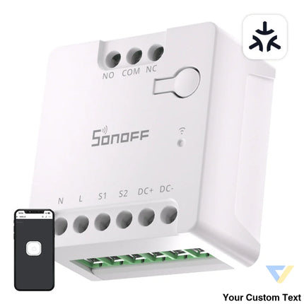 SONOFF MINI D Smart WiFi Matter Switch (AC/DC 12 48V dry contact) Smart controllers