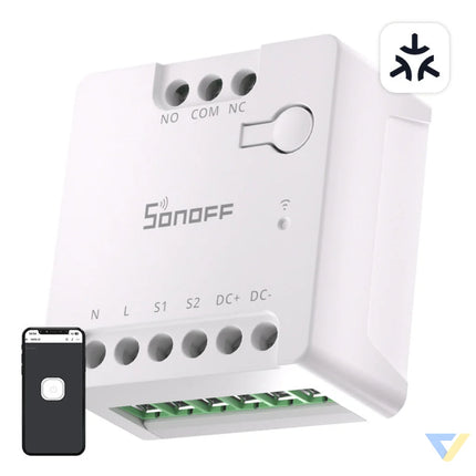 SONOFF MINI D Smart WiFi Matter Switch (AC/DC 12 48V dry contact) Smart controllers