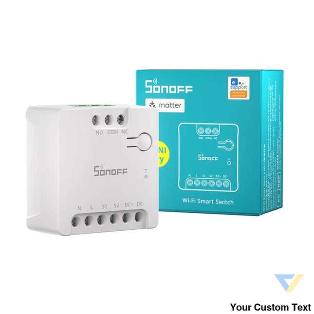 SONOFF MINI D Smart WiFi Matter Switch (AC/DC 12 48V dry contact) Smart controllers