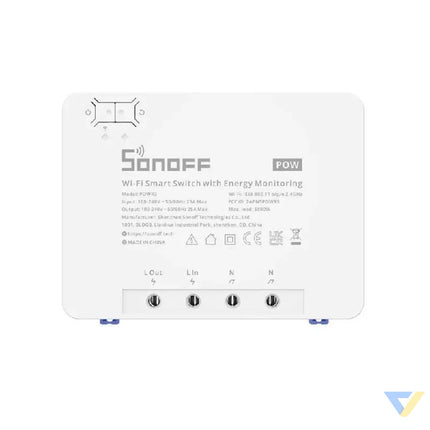 Sonoff POWR3 smart WiFi switch with current measurement function Smart controllers