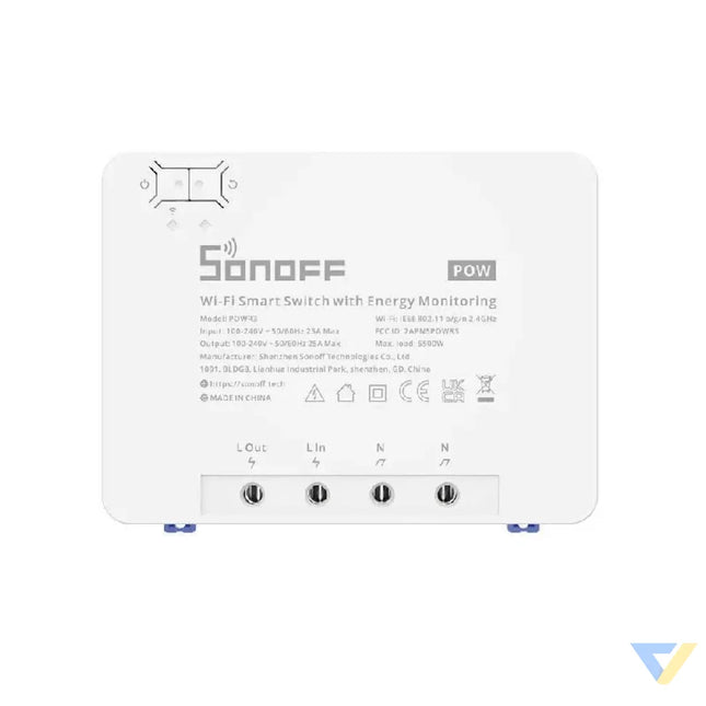 Sonoff POWR3 smart WiFi switch with current measurement function Smart controllers