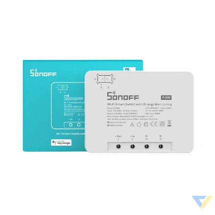 Sonoff POWR3 smart WiFi switch with current measurement function Smart controllers