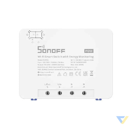 Sonoff POWR3 smart WiFi switch with current measurement function Smart controllers
