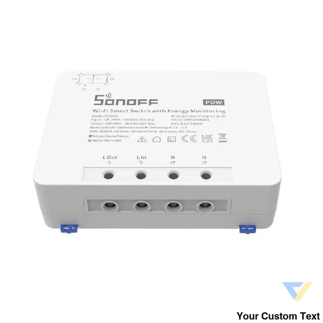 Sonoff POWR3 smart WiFi switch with current measurement function Smart controllers