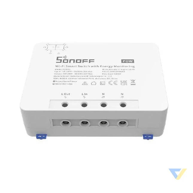 Sonoff POWR3 smart WiFi switch with current measurement function Smart controllers