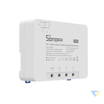 Sonoff POWR3 smart WiFi switch with current measurement function Smart controllers